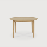 Oak Bok Round Extendable Dining Table