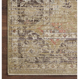 Millie Rug - Gold and Charcoal