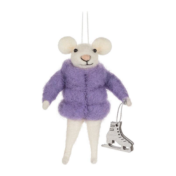 Puffy Coat Animal Ornament