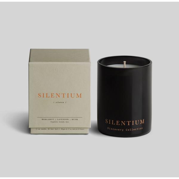 Vancouver Candle Co - 10 oz Single Wick Candle Silentium