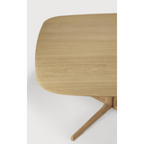 Corto Dining Table Square in Oak