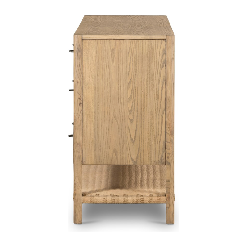 Zuma 6 Drawer Dresser in Dune Ash