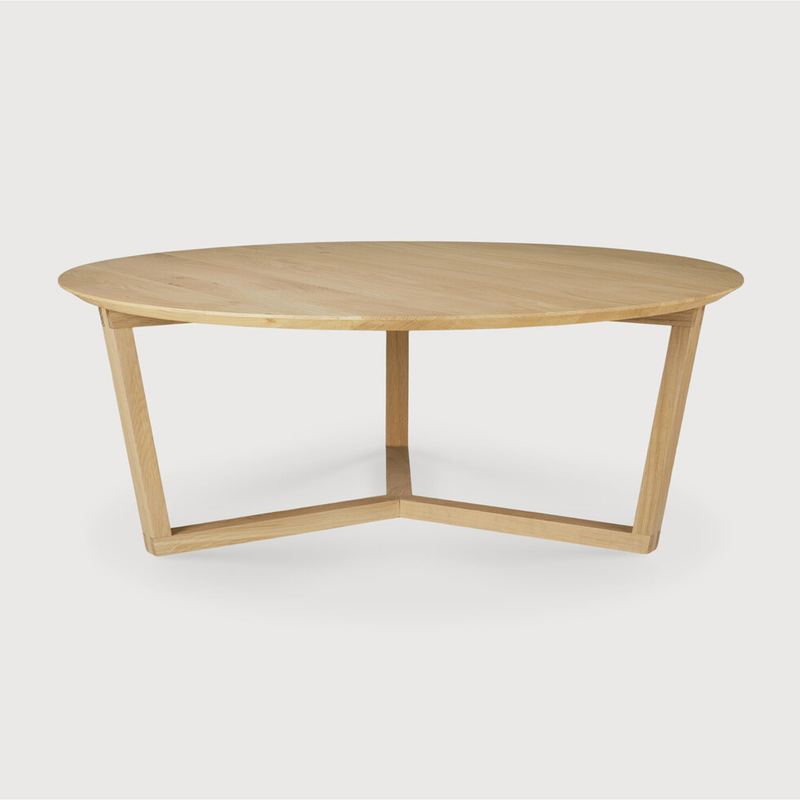 Tripod Coffee Table in Oak