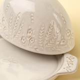 Wildflower Butter Dish