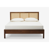 Marcel Cane Bed - Walnut