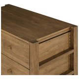 Meadow 5 Drawer Dresser in Tawny Oak