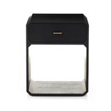 Caspian Nightstand in Natural Ash Veneer