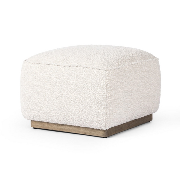 Sinclair Square Ottoman in Knoll Natural
