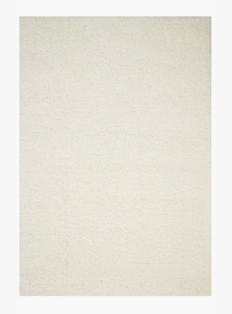Kayla Shag Rug in Ivory