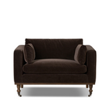 Harlin Chair in Surrey Cocoa