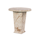 Eslo End Table in Desert Taupe Marble