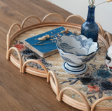 Bloom Rattan Tray