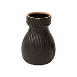 Zeno Vase Black