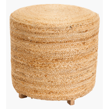 Tropics Jute Ottoman