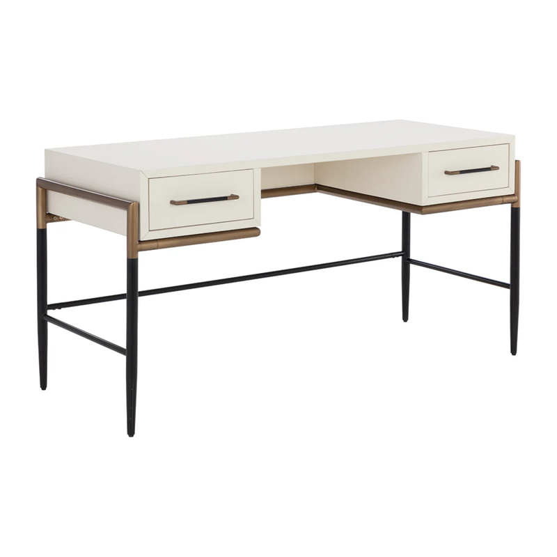 Weldrick Desk in Cream