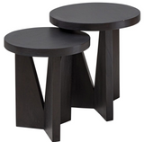 Nadette Nesting Tables | Black
