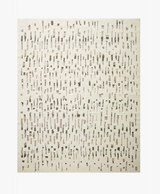 Bennett Rug in Ivory / Forest