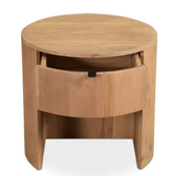 Theo One Drawer Nightstand -Natural