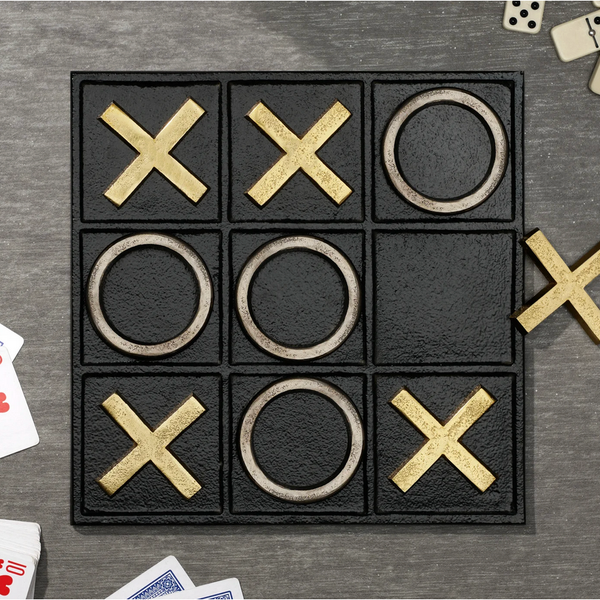 Tic Tac Toe Aluminum Game