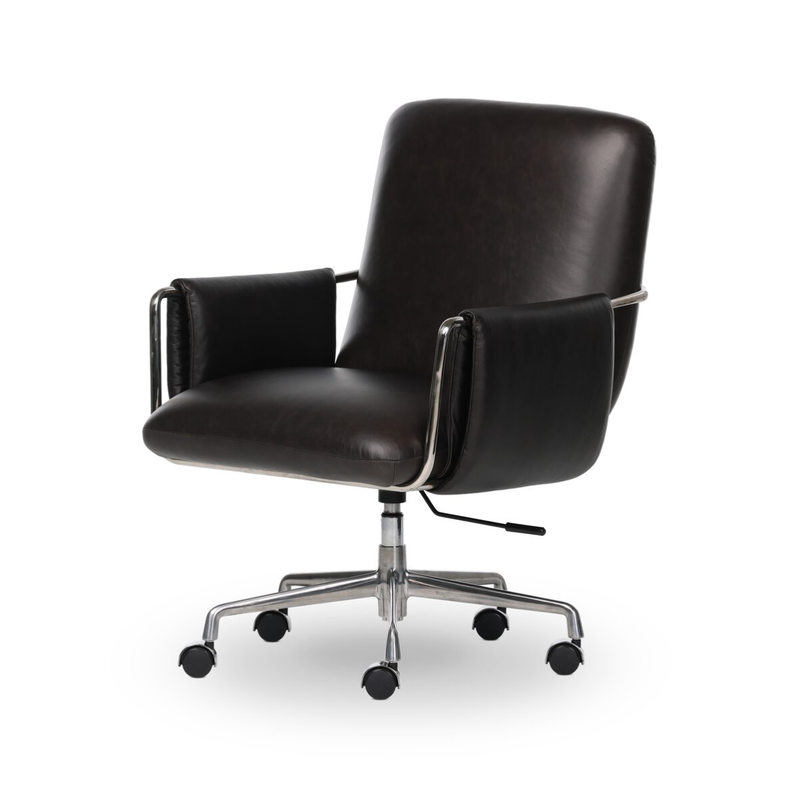 Sherman Lowback Desk Chair in Sonoma Black
