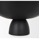 Radka Large Black Decorative Bowl