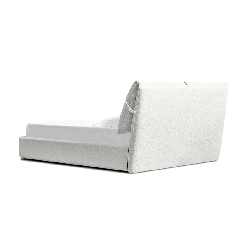 Plume Bed - Oat Tweed