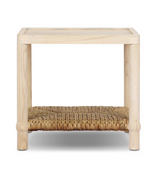 Gabriella End Table in Light Natural