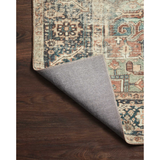 Margot Rug in Terracotta/Lagoon