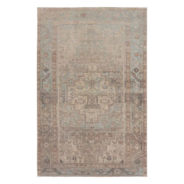 Todori Rug - Blue/Brown