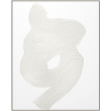 Neutral Swirl Framed Artwork II