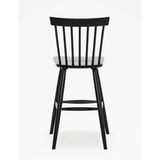 Lyla Side Counter Stool in Black
