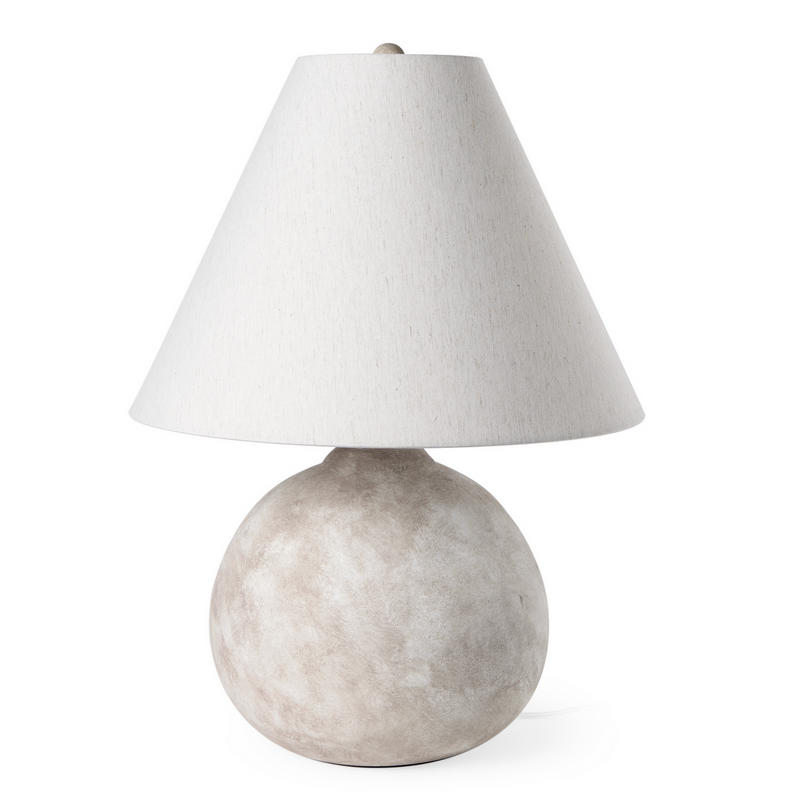 Mehdi Cream Ceramic Table Lamp