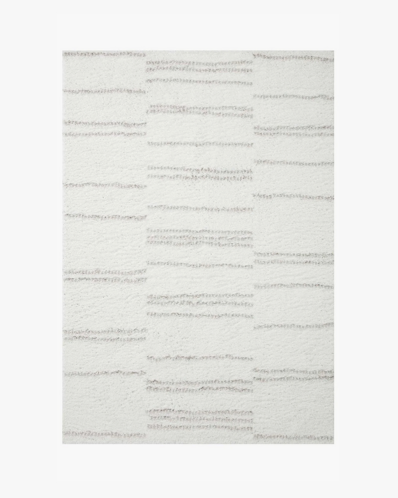 Bliss Rug in White / Grey