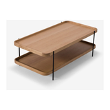 Sage Rectangular Coffee Table in Light Oak