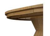 Leif Round Extension Dining Table 60"