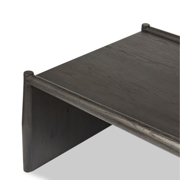 Glenview Coffee Table in Smoked Black Oak