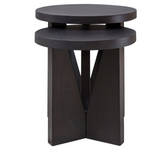 Nadette Nesting Tables | Black