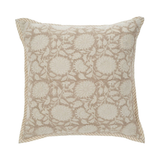 Maeve Block Print Cushion Sand