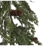 Spruce & Pine Garland with Pinecones