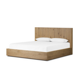Leo Bed in Natural Oak