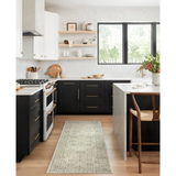 Skye Rug in Natural/Sage