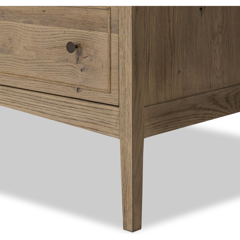 Maggie 6 Drawer Dresser in Aged Smoked Oak
