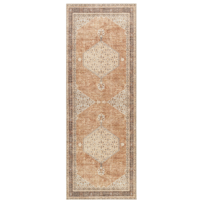 Lila Rug in Saddle/ Tan