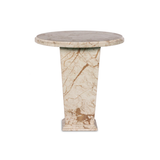 Eslo End Table in Desert Taupe Marble