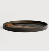 Organic Glass Tray | Bronze