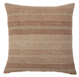 Nora Stripe Cushion - Saffron