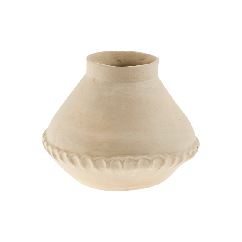Calista Paper Mache Vase
