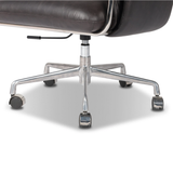 Sherman Lowback Desk Chair in Sonoma Black