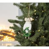 Wreath Mouse Ornament