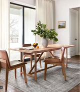 Heidi Rug Collection- Dove/Blush